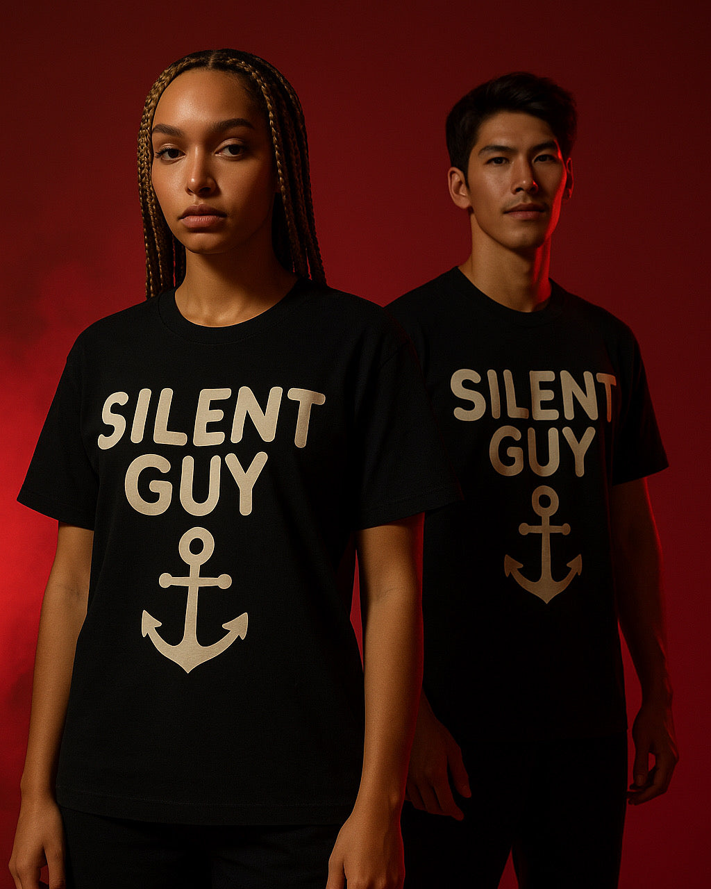 Silent Guy - Oversized Air Jet Cotton T-shirt