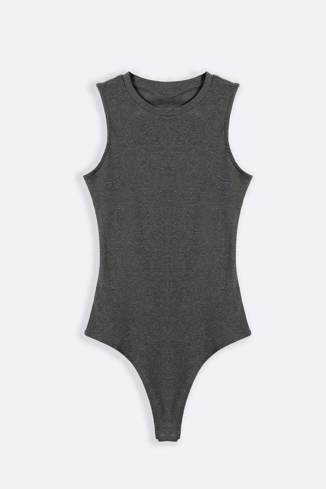 Sleeve less body suit - Grey