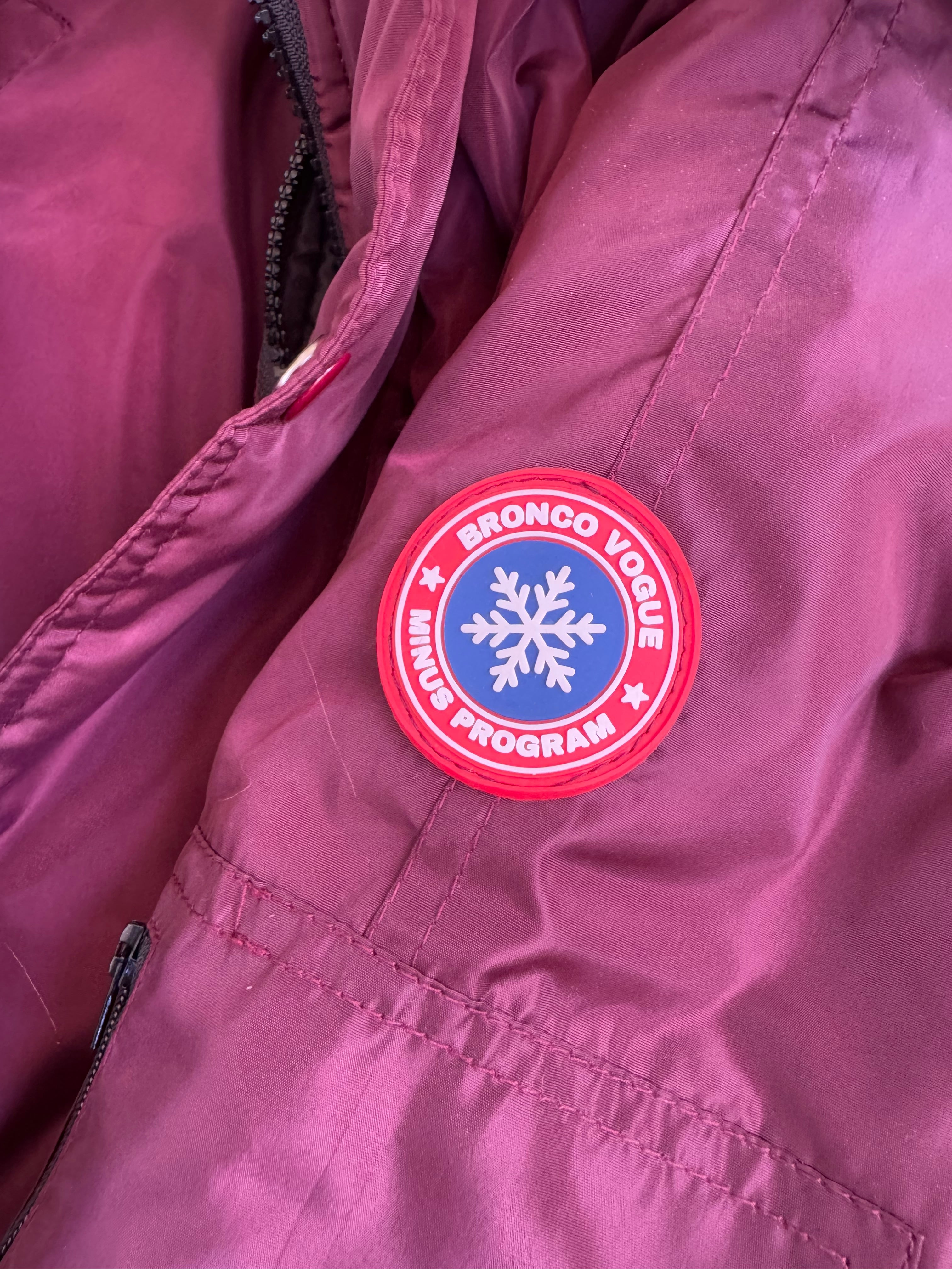 BV Minus Program - Maroon Puffer Jacket