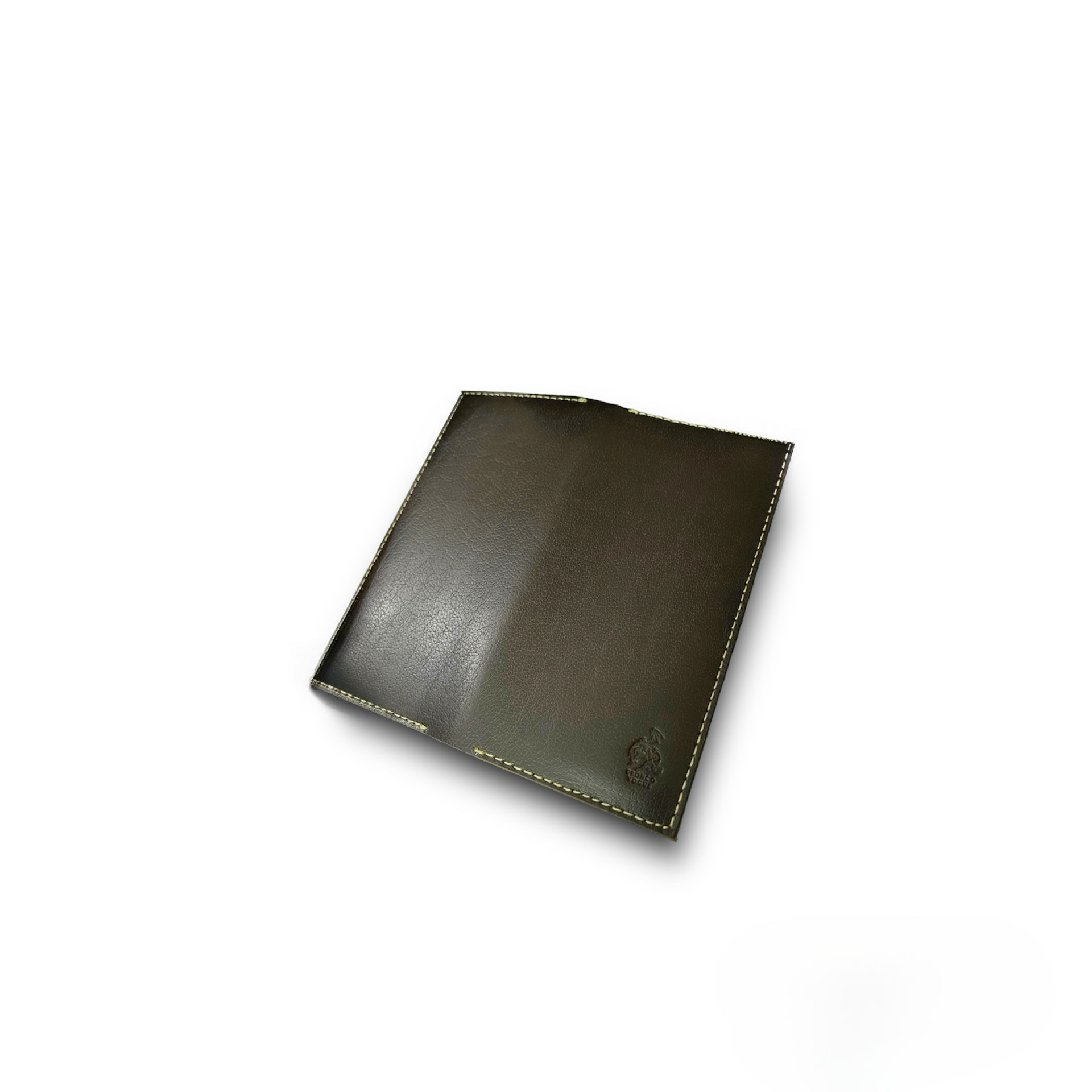 BV - 12 Pocket Long Wallet Dark Brown - Bronco Vogue