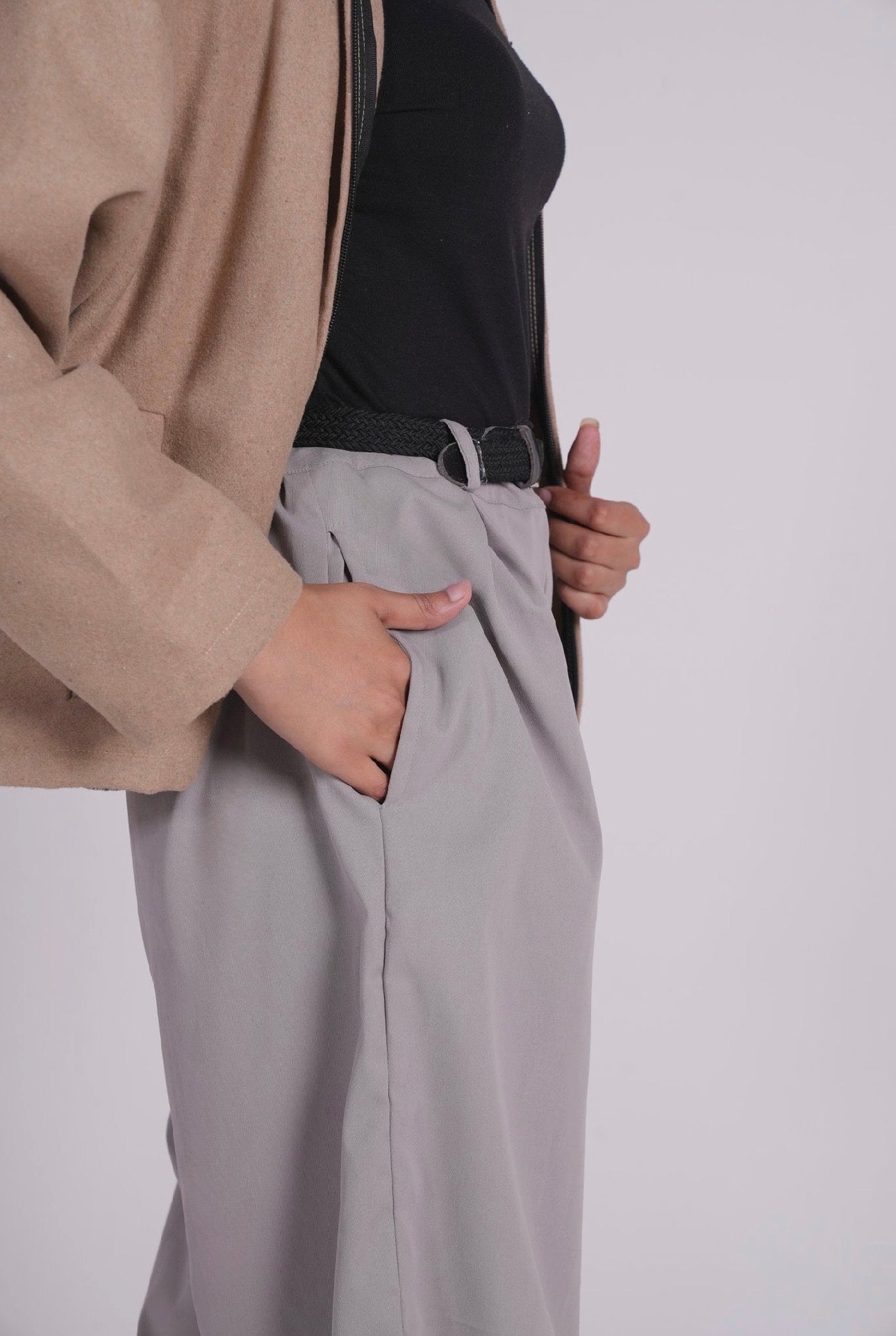 Culottes Grey Trouser