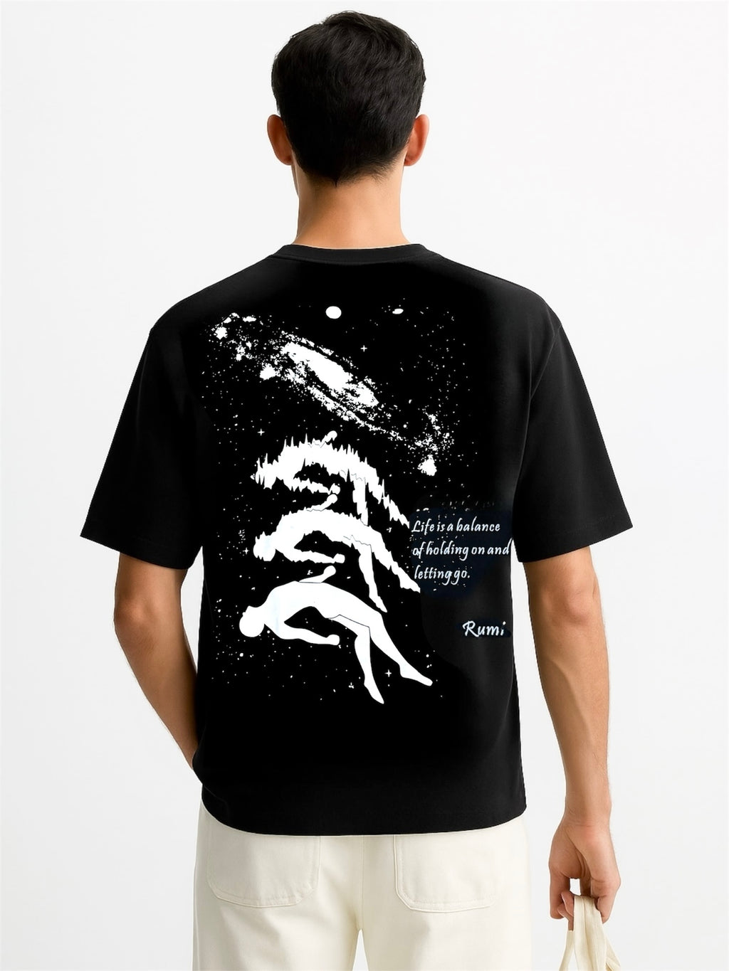 Oversized Cosmos - Air Jet Cotton T-shirt