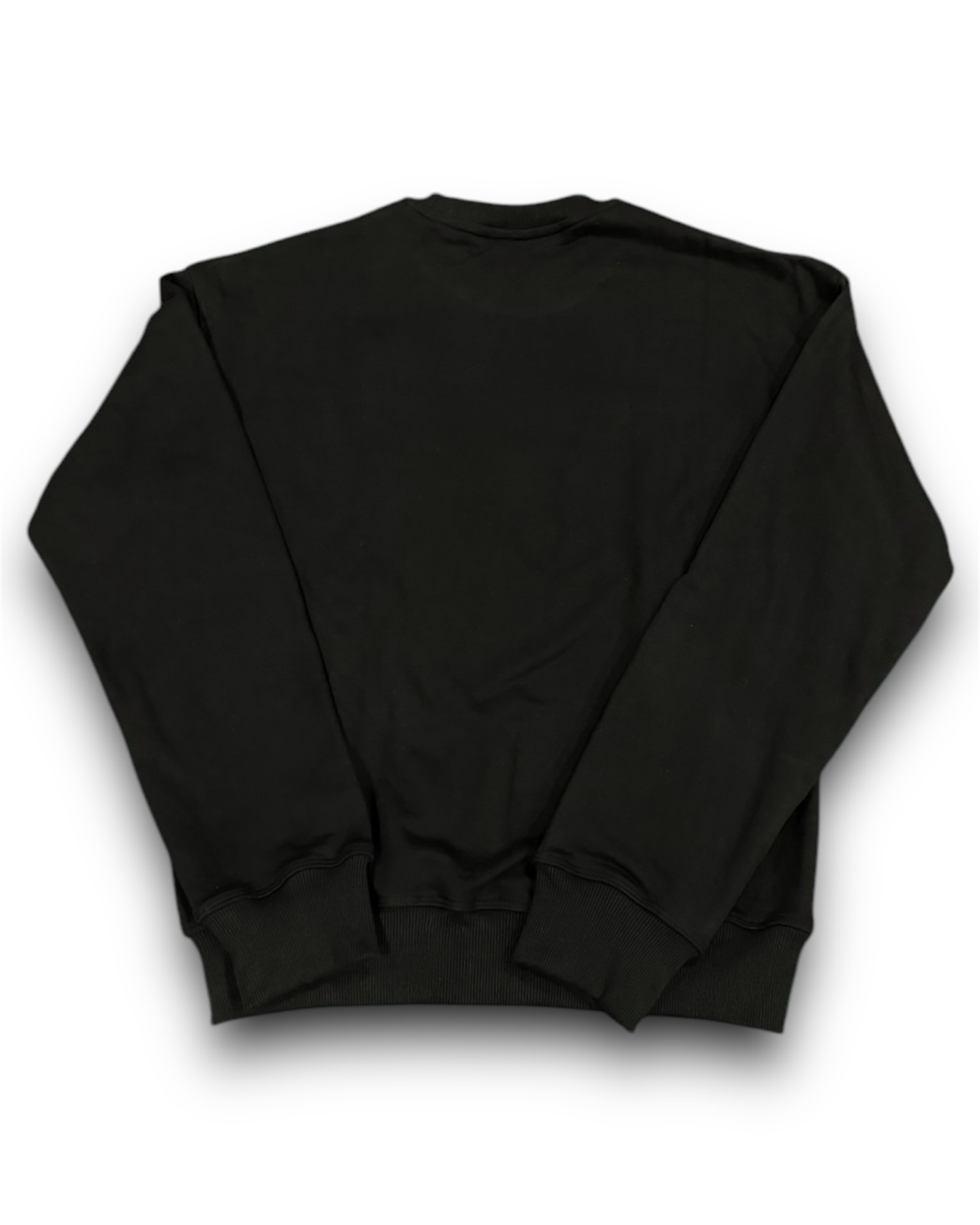 Varsity Terry Black Sweatshirt - 350 gsm.