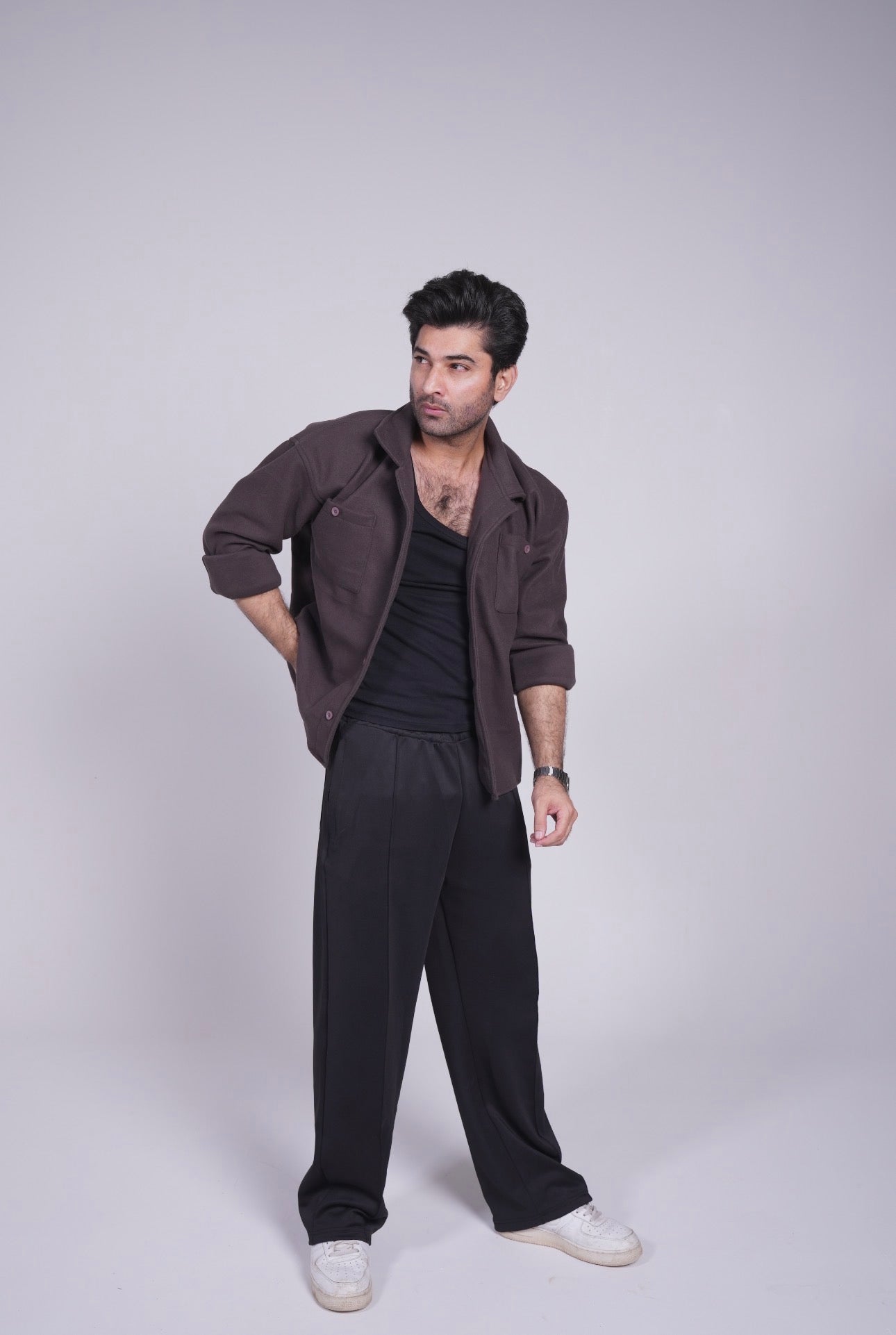 Dark Grey - Classic Shacket