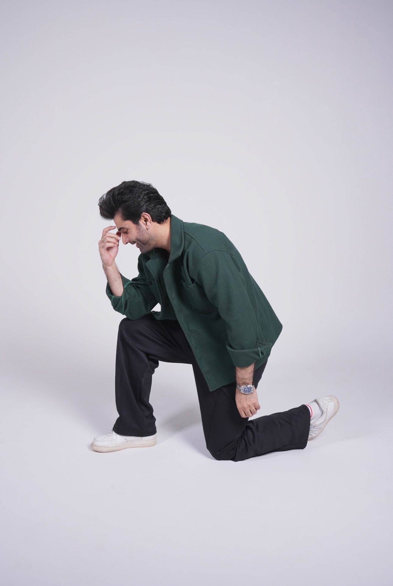 Midnight Green - Classic Shacket