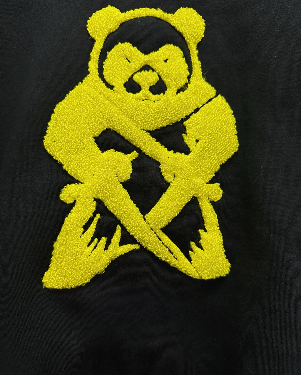 Psycho Bear Dark Blue fleece sweatshirt - 350 gsm - Bronco Vogue