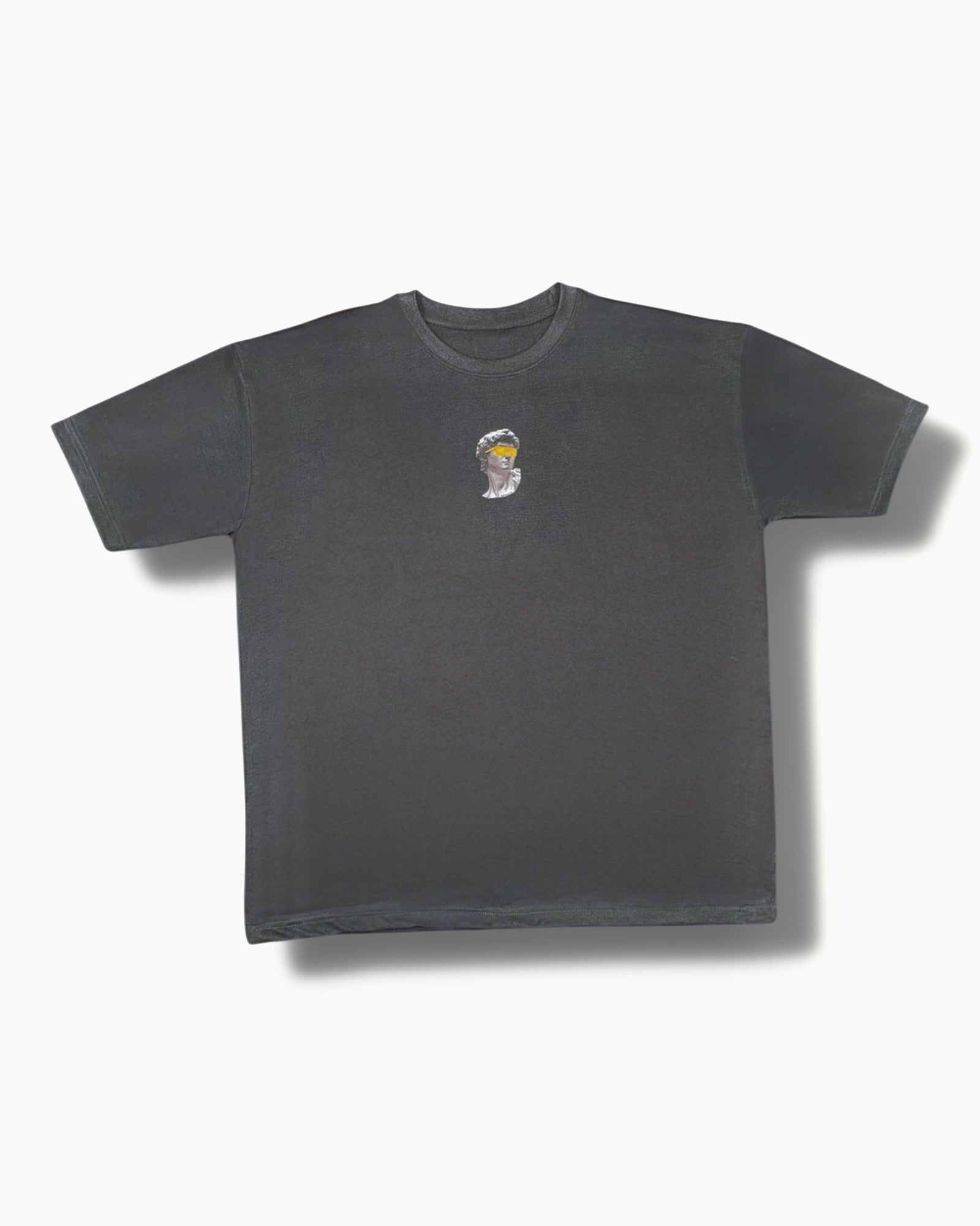 Oversized David with Glasses - Air Jet Cotton T-shirt