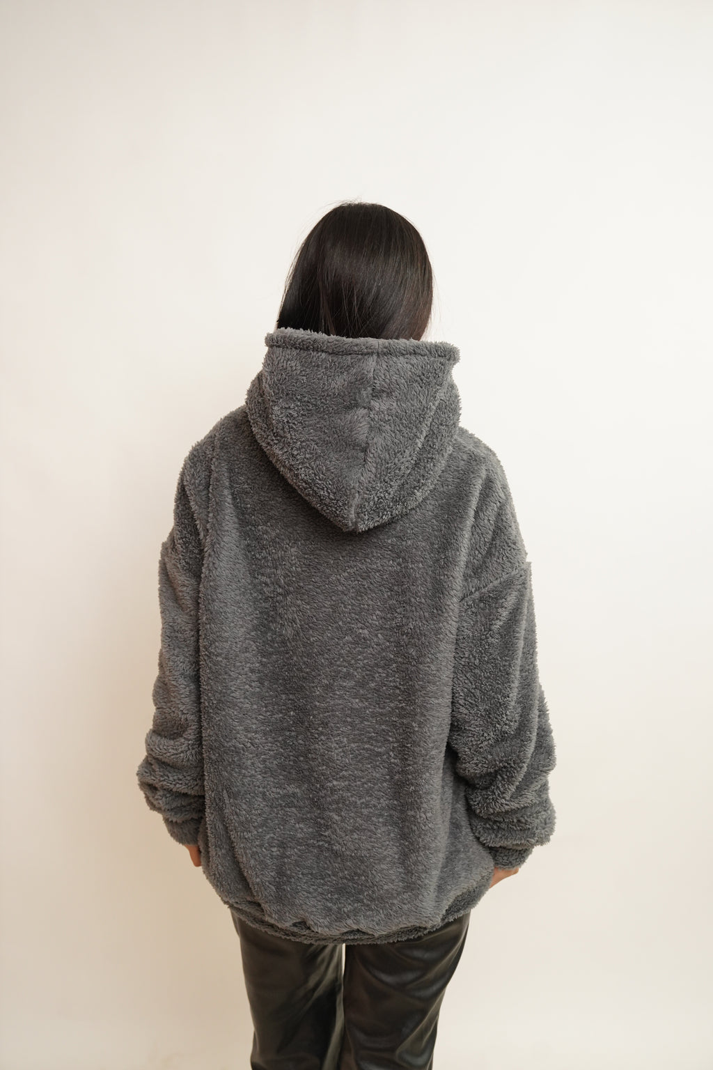 Sherpa hoodie - Bronco Vogue