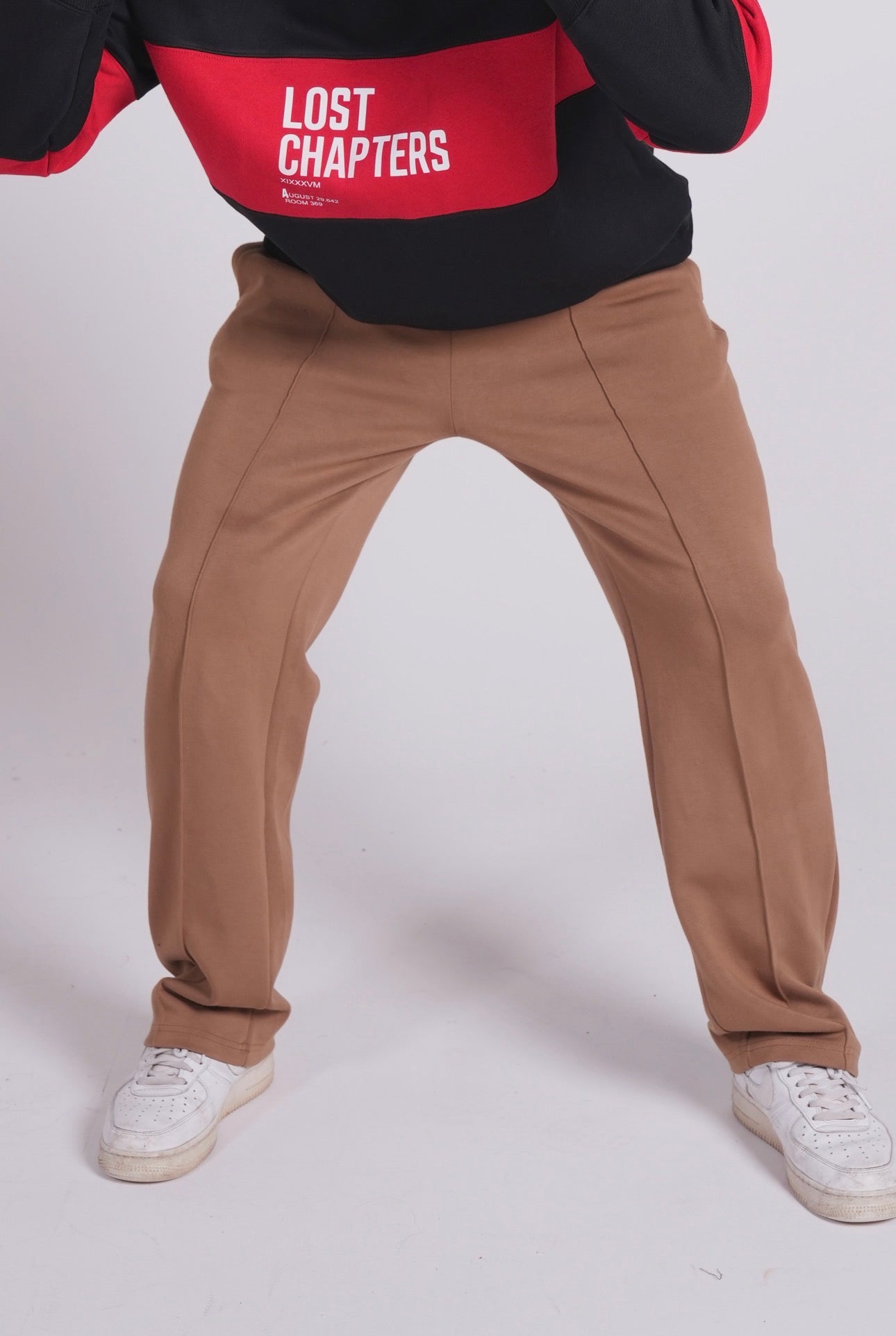 Scuba Straight Leg Trousers - Light camel