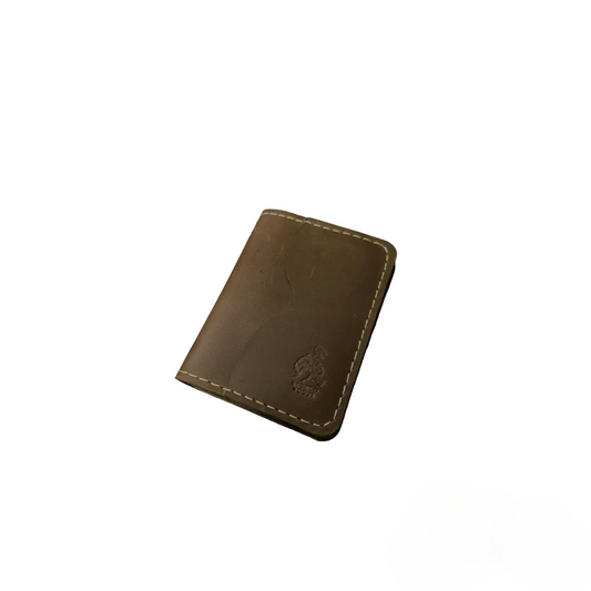 BV - Brown Card Holder Wallet | Original Leather - Bronco Vogue