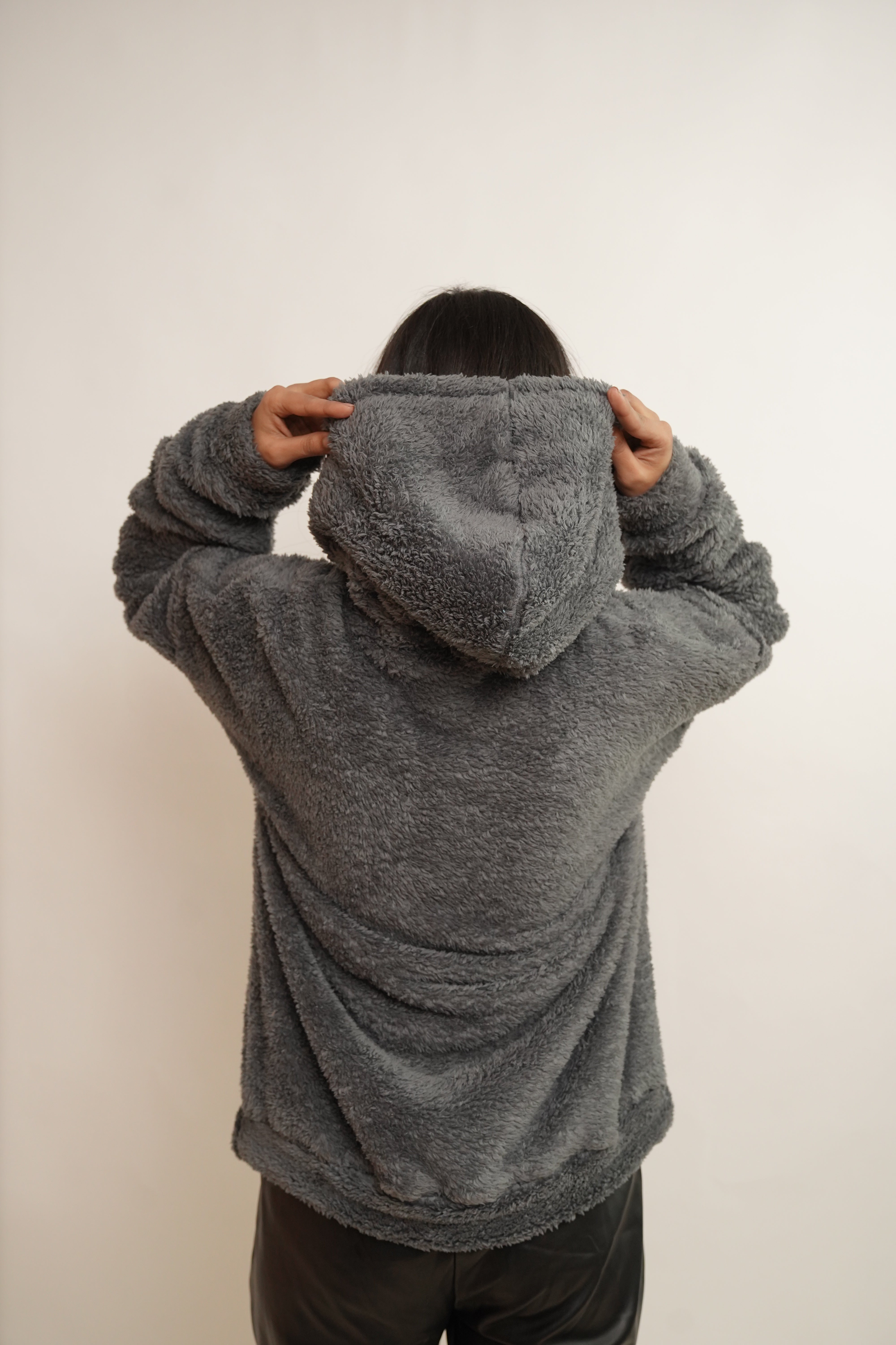 Sherpa hoodie