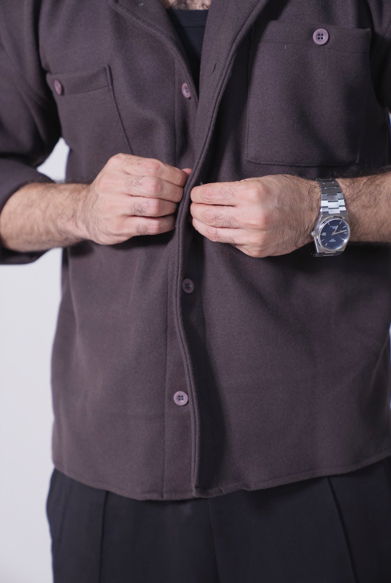 Dark Grey - Classic Shacket