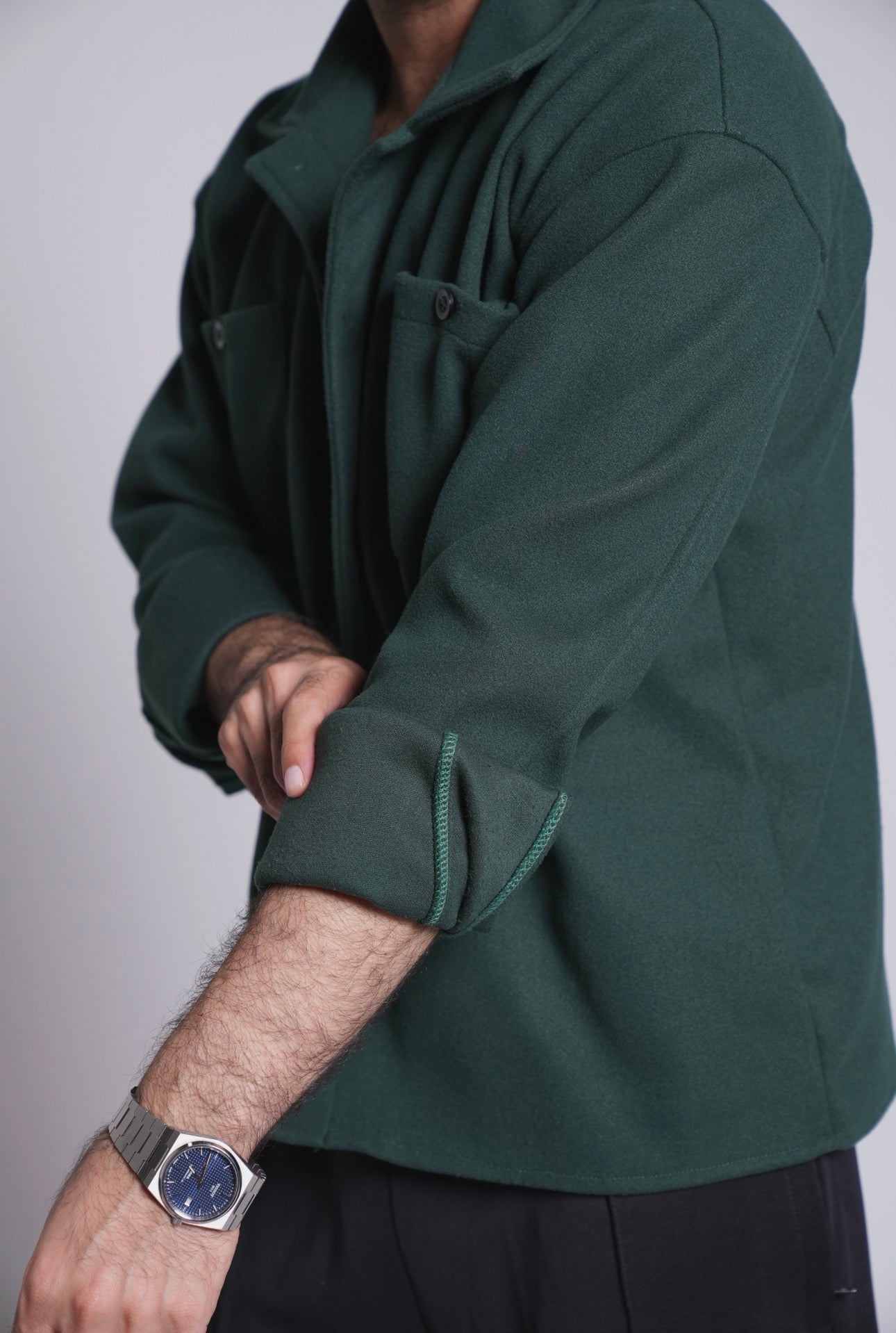 Midnight Green - Classic Shacket