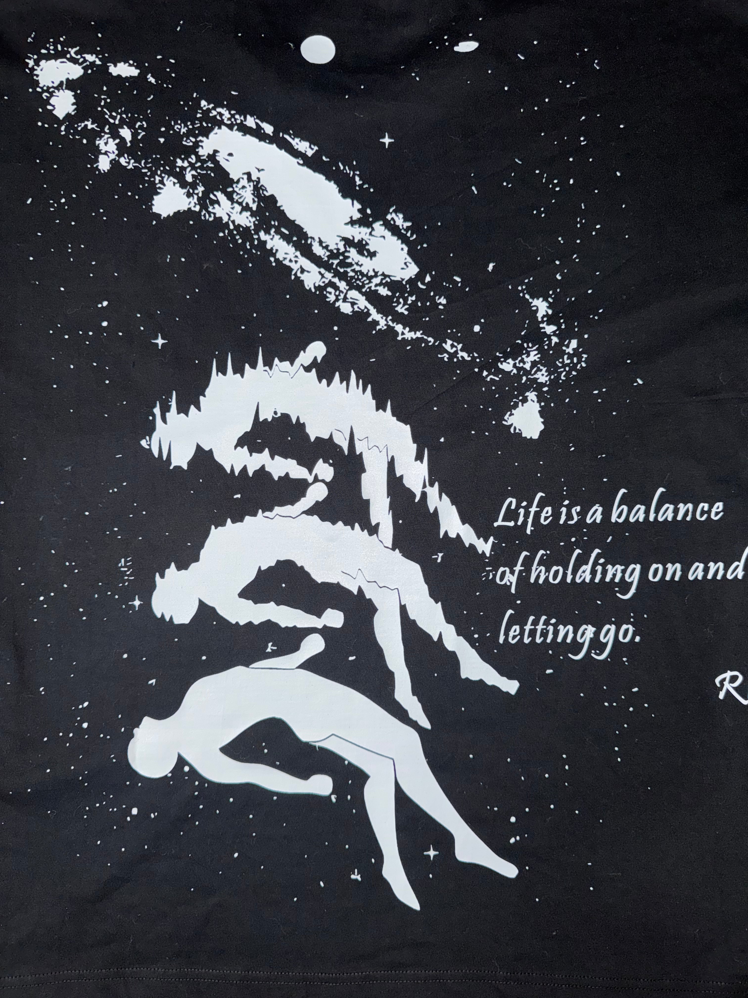 Oversized Cosmos - Air Jet Cotton T-shirt