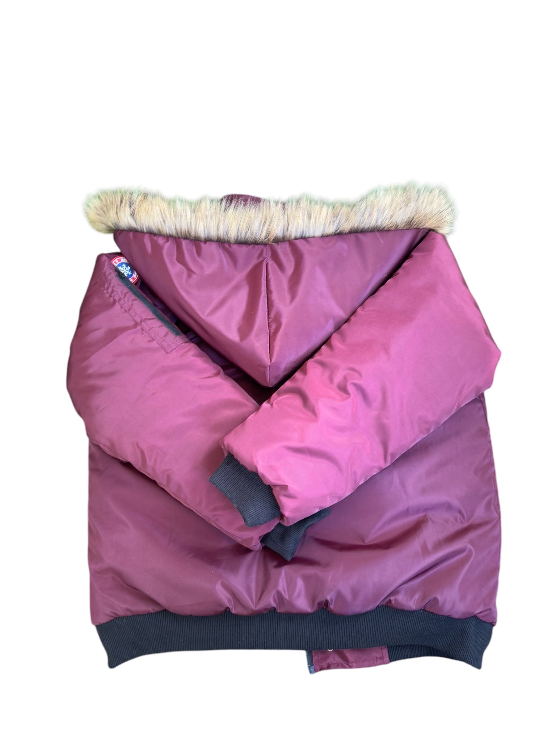 BV Minus Program - Maroon Puffer Jacket
