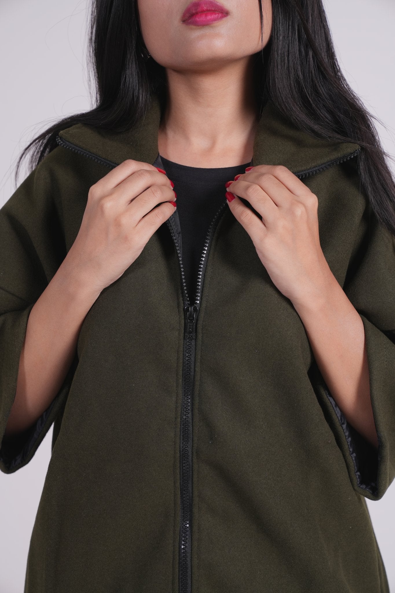 Green Wool Co-ord Set