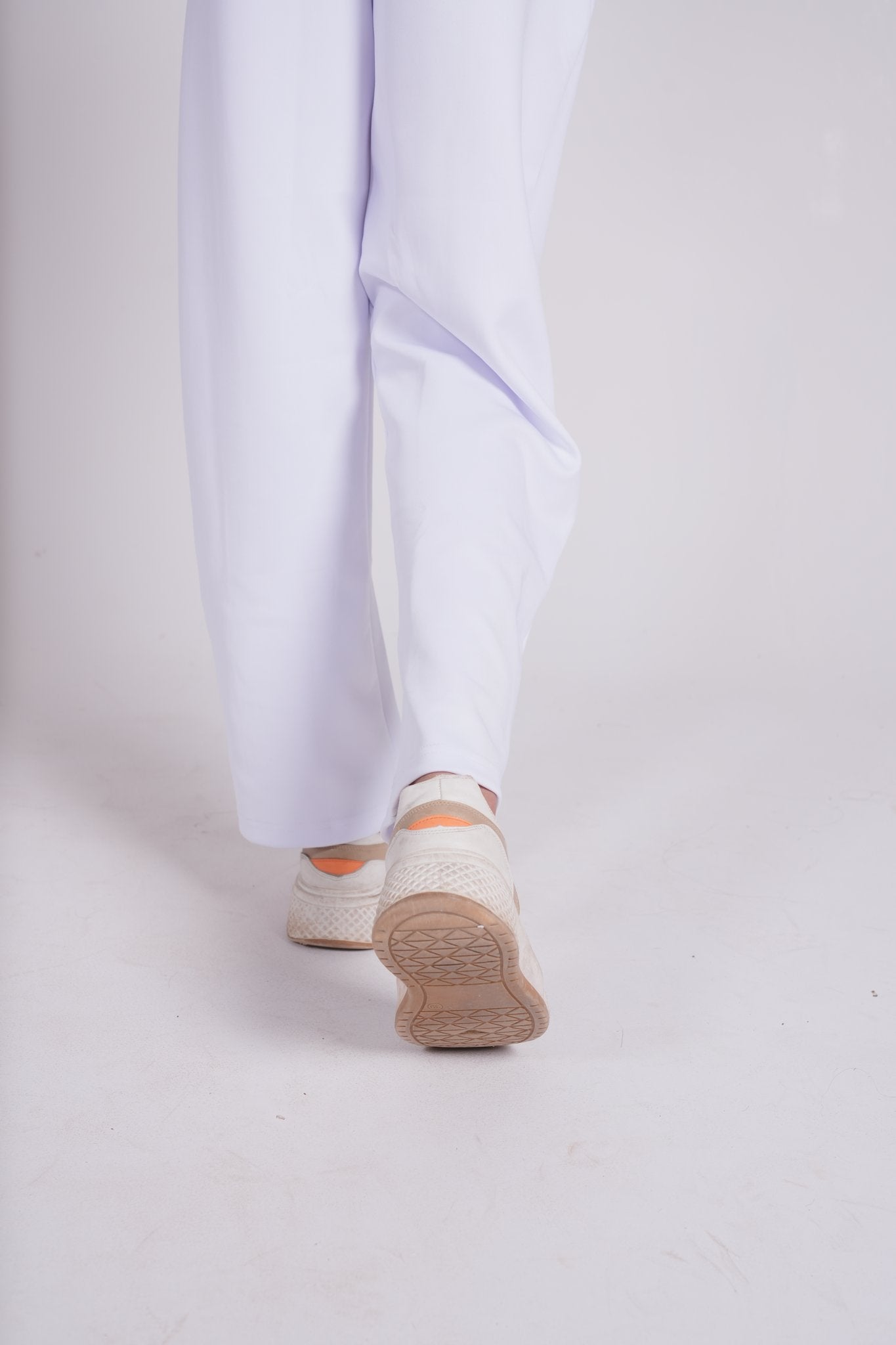 Scuba Straight Leg trousers - White