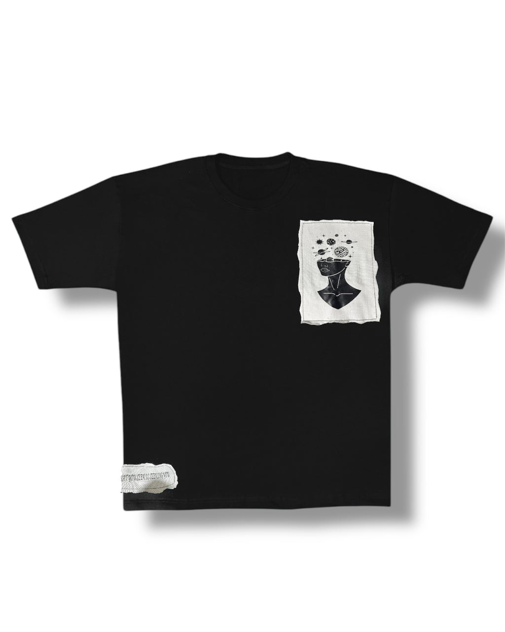 Oversized Cosmos - Air Jet Cotton T-shirt