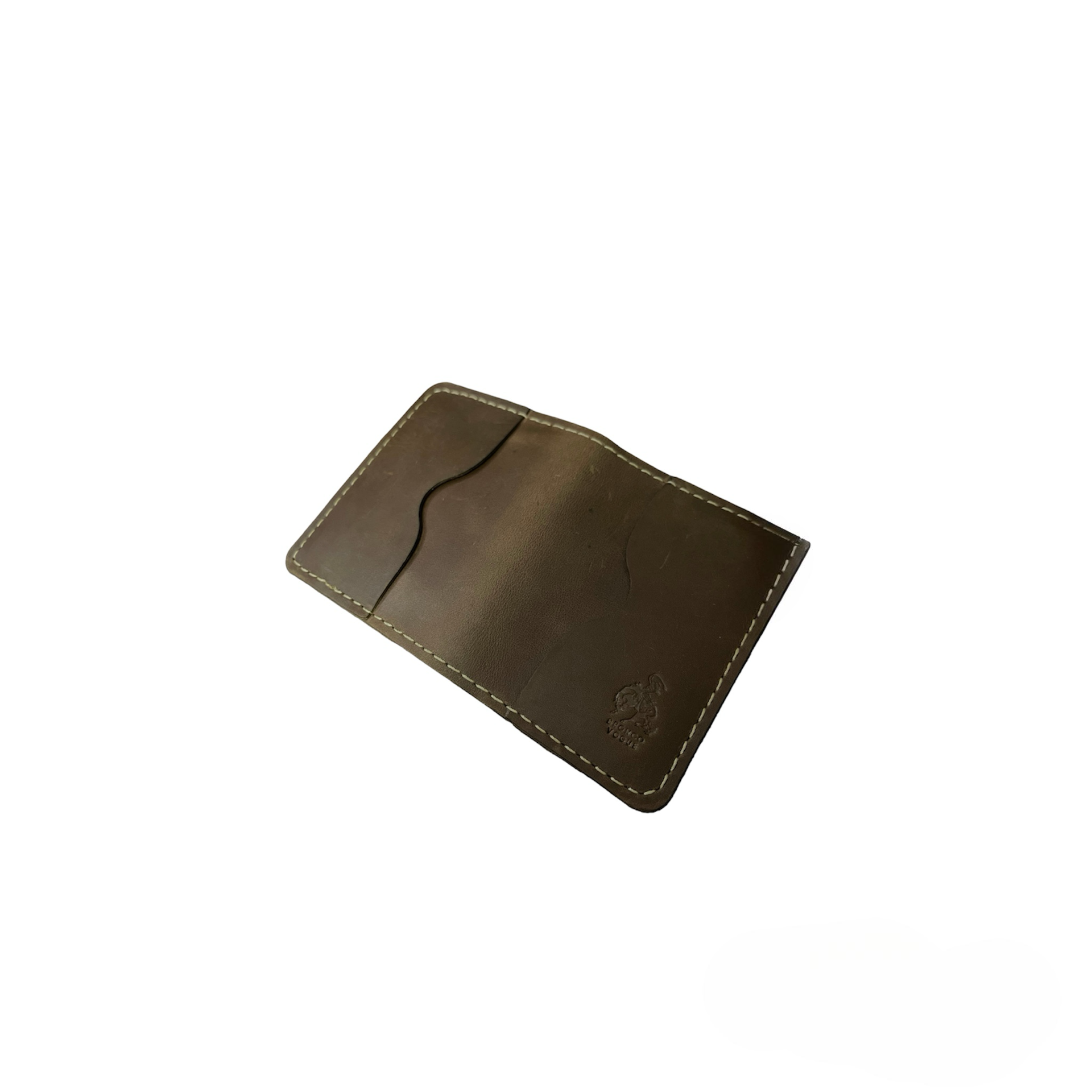 BV - Brown Card Holder Wallet | Original Leather - Bronco Vogue