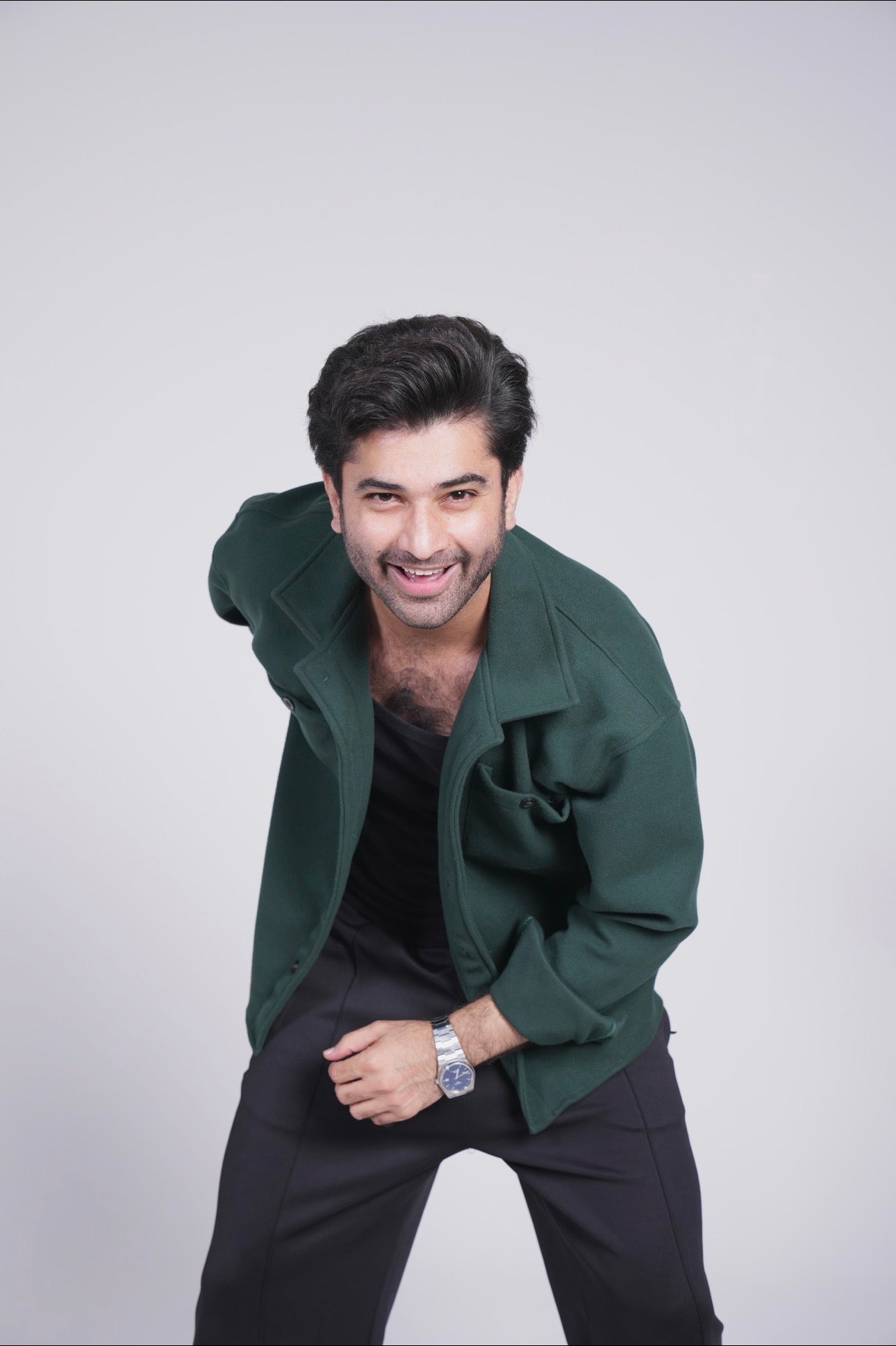 Midnight Green - Classic Shacket