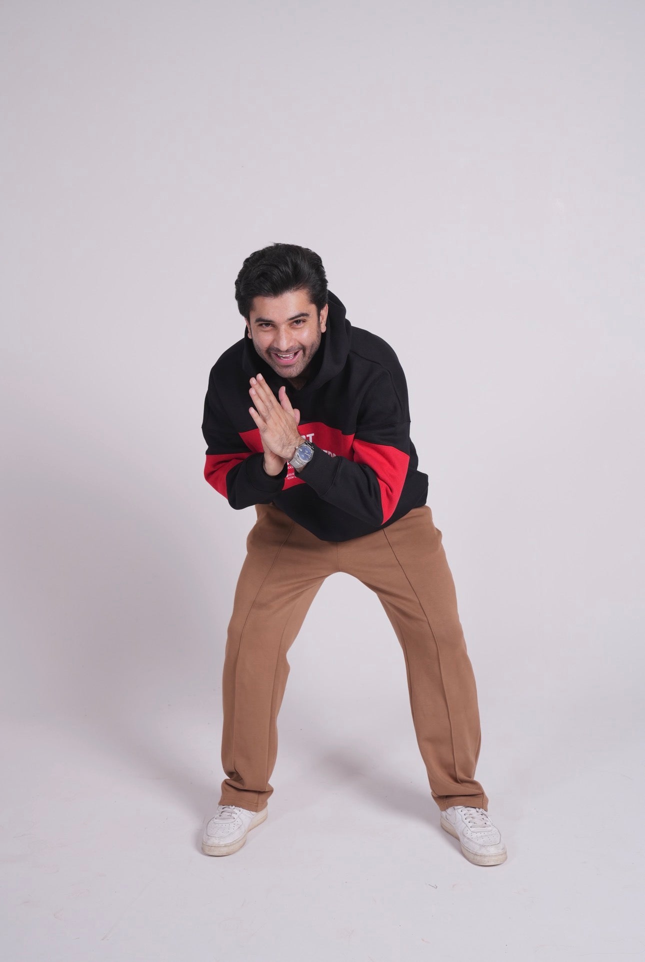 Lost Chapters Hoodie- Black Red panel