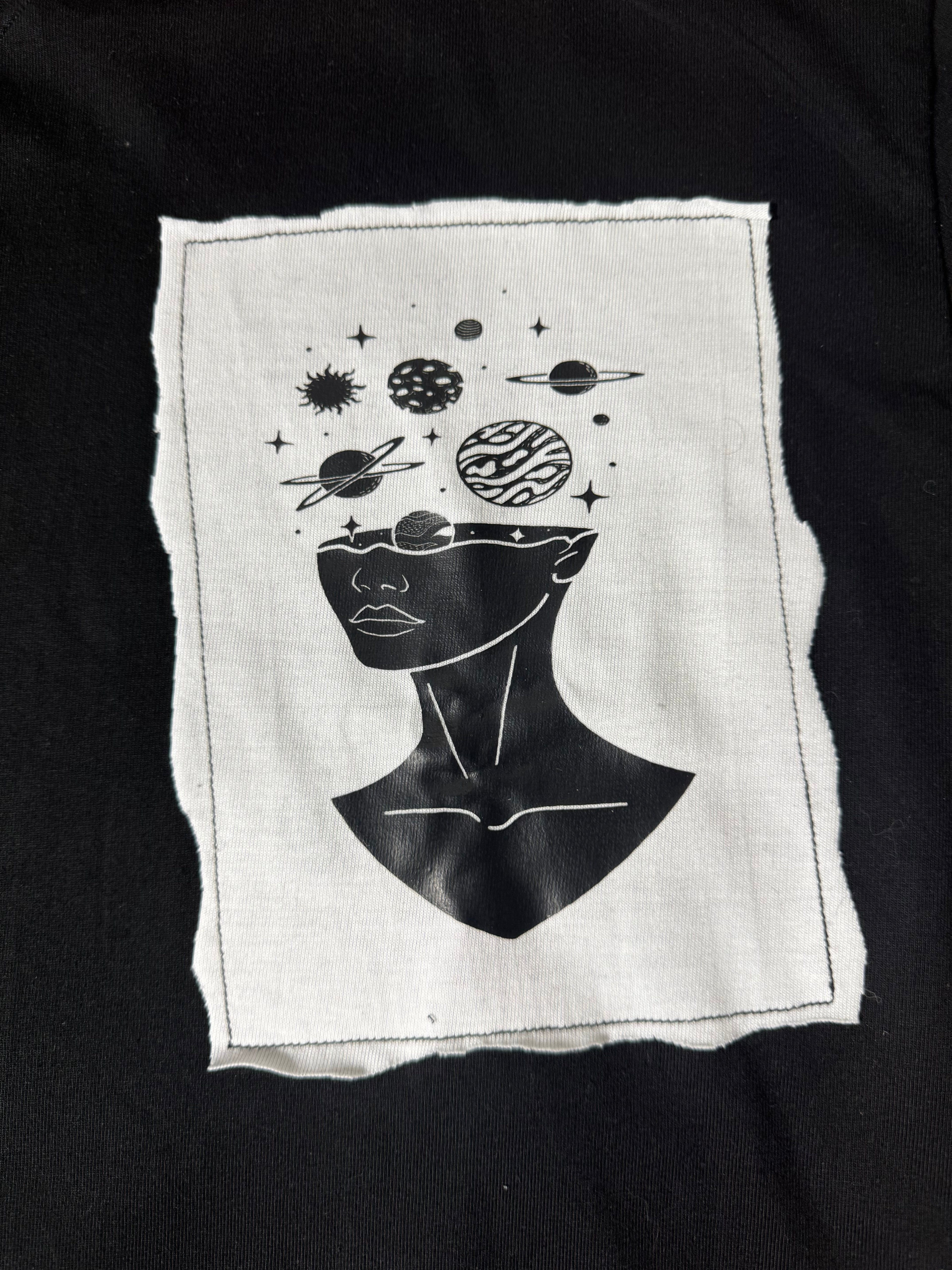 Oversized Cosmos - Air Jet Cotton T-shirt