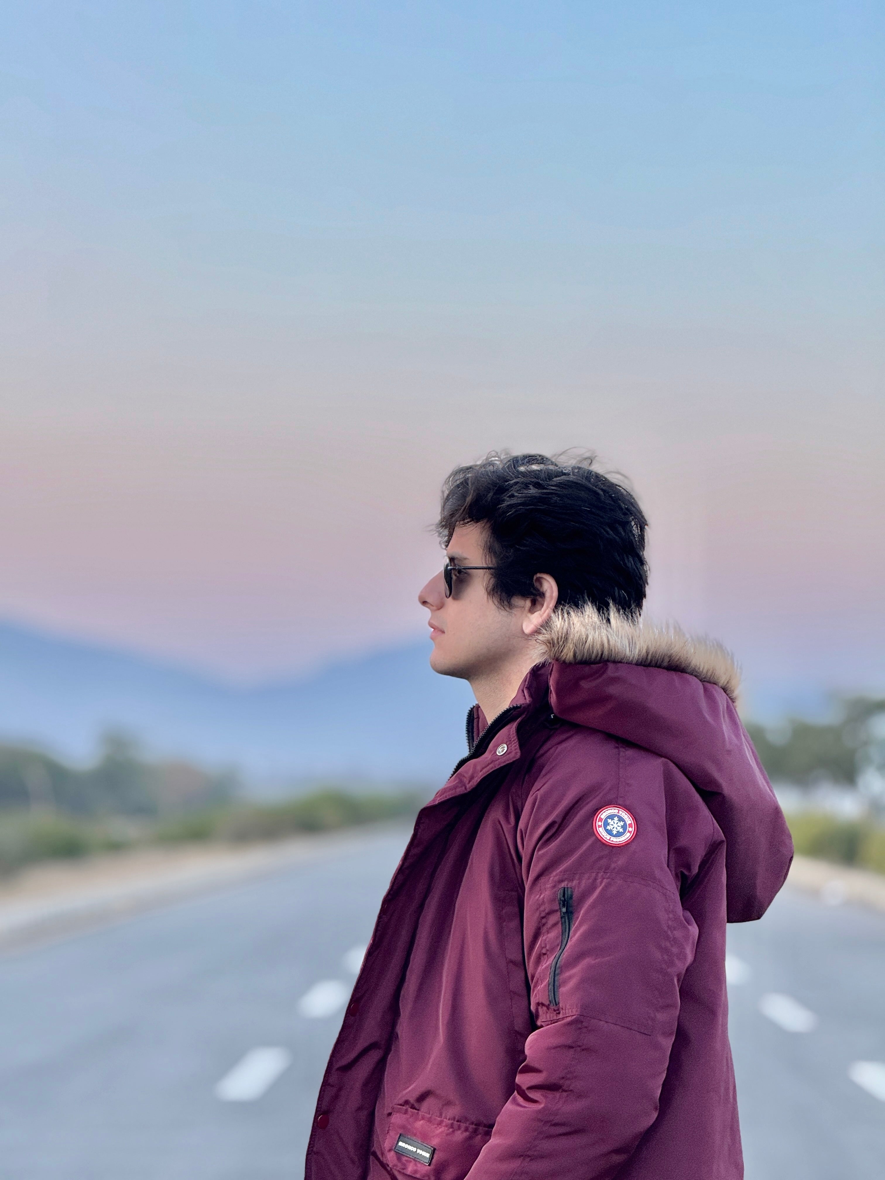 BV Minus Program - Maroon Puffer Jacket