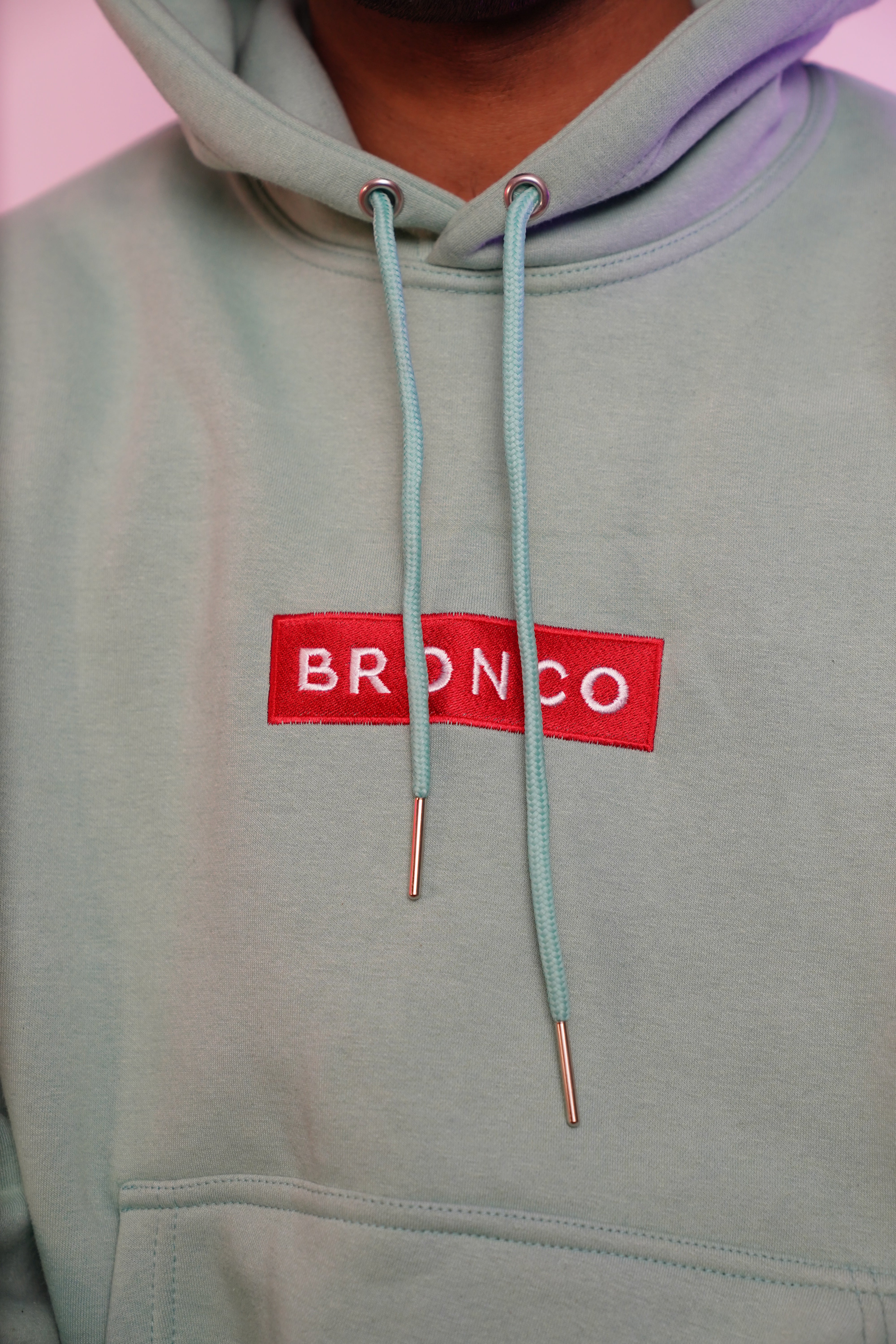 Fleece Mint Green Hoodie - 450 gsm