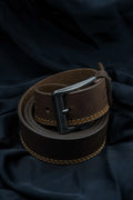 BV - Single Sided Stitched Belt - Bronco Vogue