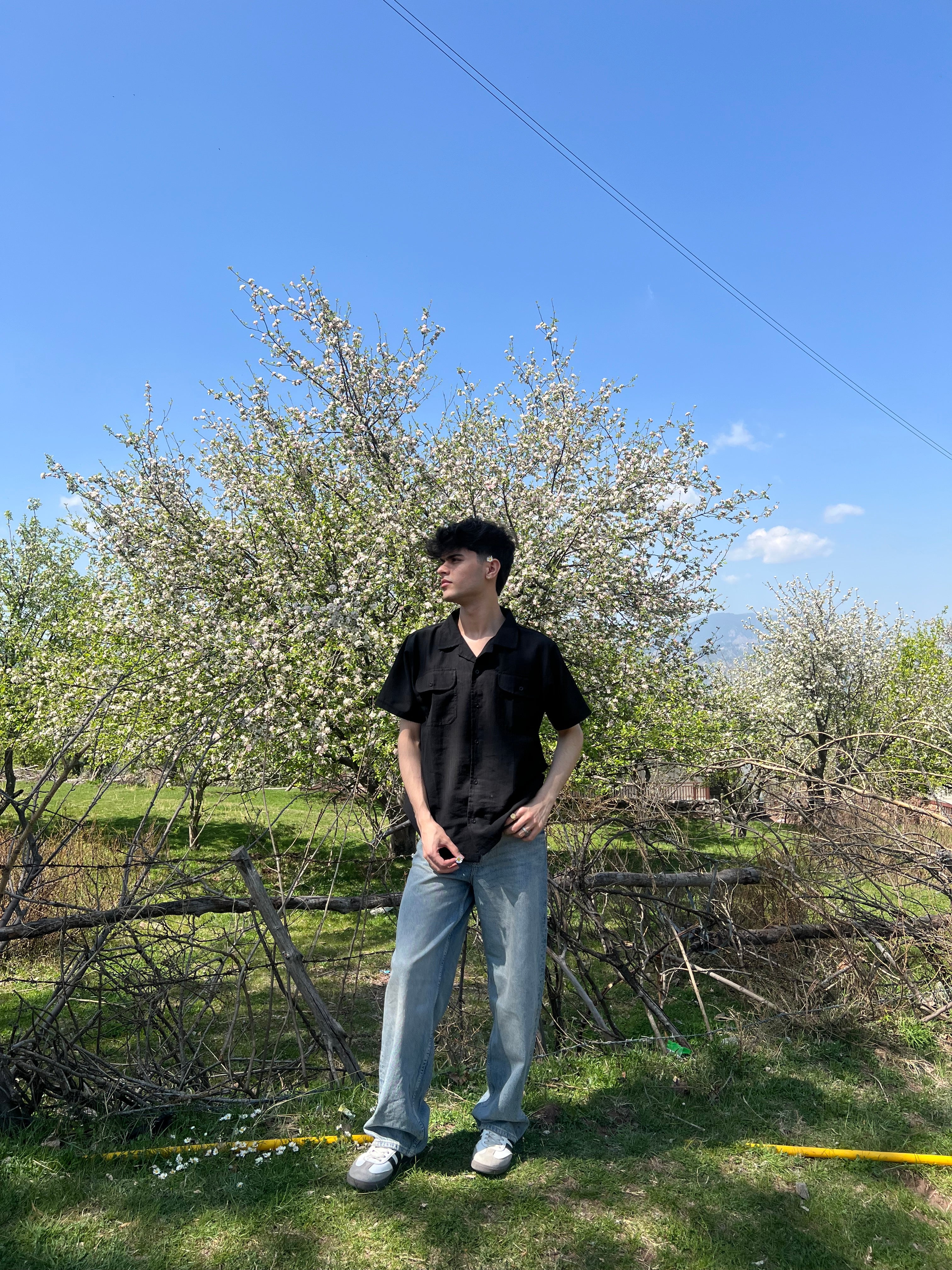 BV - Black Button Down Shirt