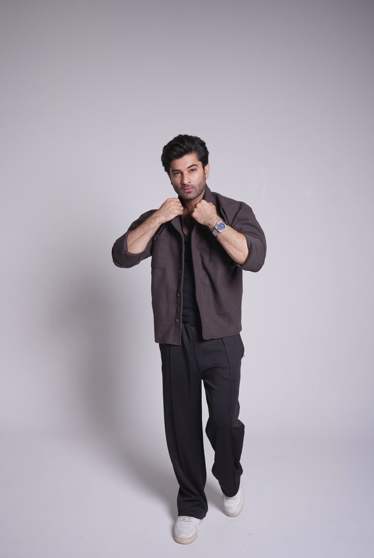 Dark Grey - Classic Shacket