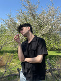 BV - Black Button Down Shirt