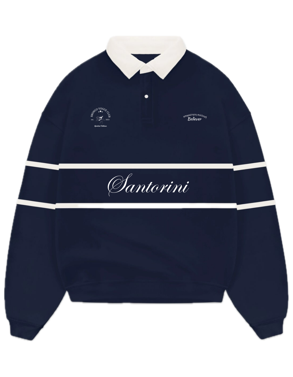 Santorini Polo Blue W- Limited Edition