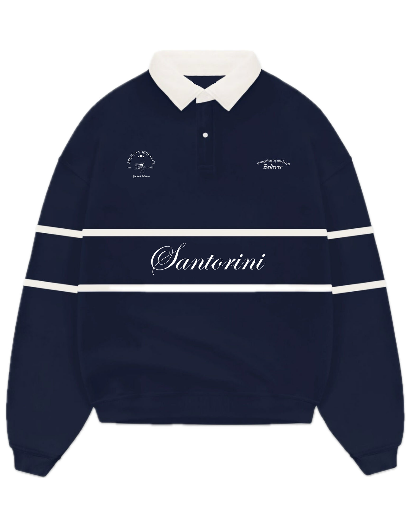 Santorini Polo Blue W- Limited Edition