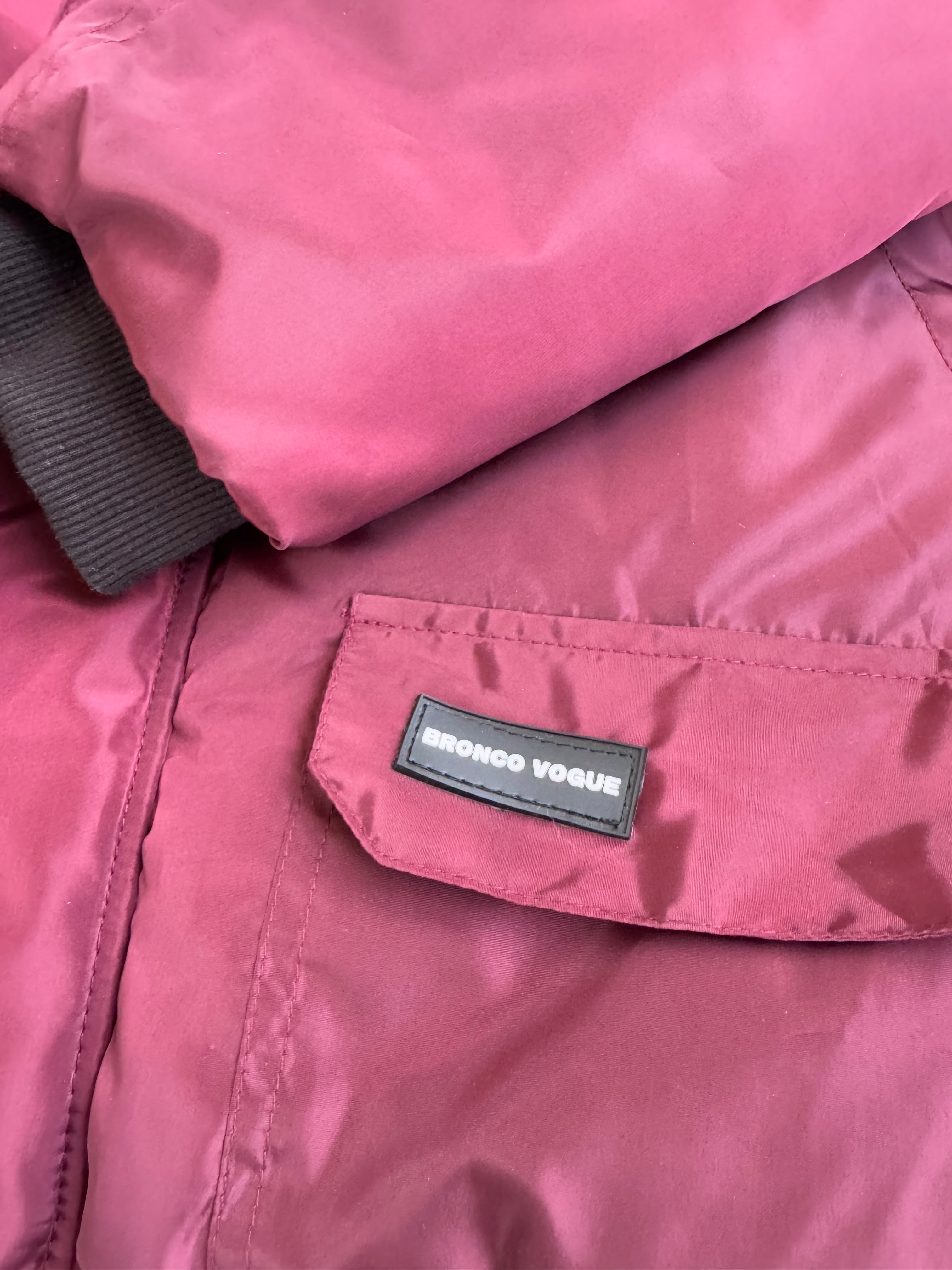 BV Minus Program - Maroon Puffer Jacket