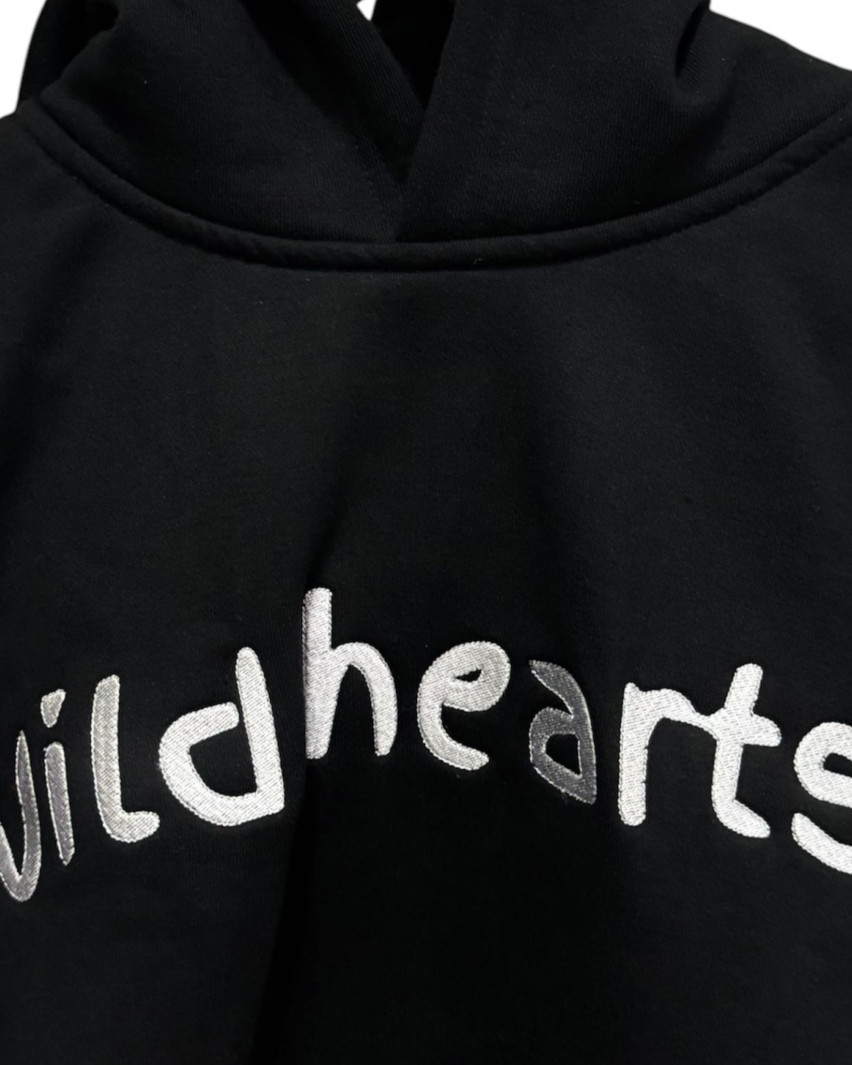 Fleece Black Hoodie - 500 gsm loaded Oversized