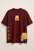 Jingle art Oversized Air Jet Cotton T-shirt